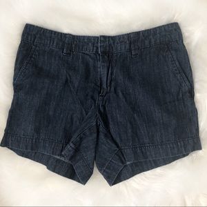 Gap Hadley dark denim shorts 6
